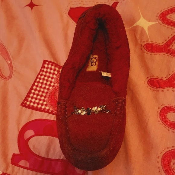 UGG Women Ansley Charm GEM Suede Slippers - Picture 5 of 5